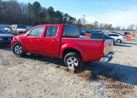 2012 Nissan Frontier Sv z USA, uszkodzony, nr VIN 1N6AD0ER7CC427319